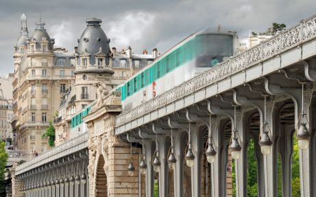 Métro aérien Paris